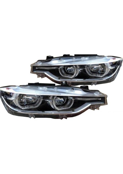 Bmw F30 Ön Far Lambası Lci Model Halogen Uyumlu 2012 / 2018