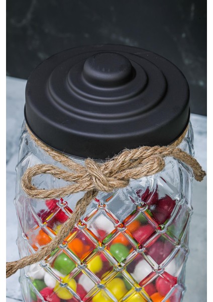 Lüx Özel Tasarım 30 Cm 4.5 Lt Cam Kavanoz indirimleri