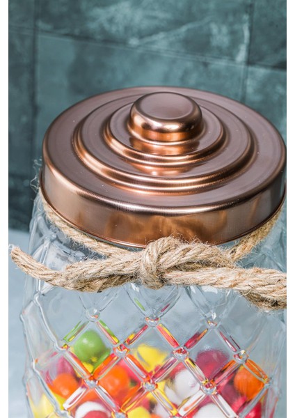 Lüx Özel Tasarım 25 Cm 3.5 Lt Cam Kavanoz modelleri