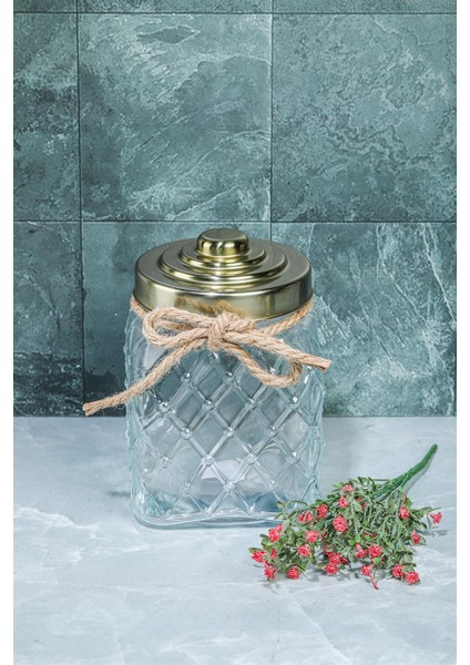 Lüx Özel Tasarım 20 Cm 2.5 Lt Cam Kavanoz fırsatları