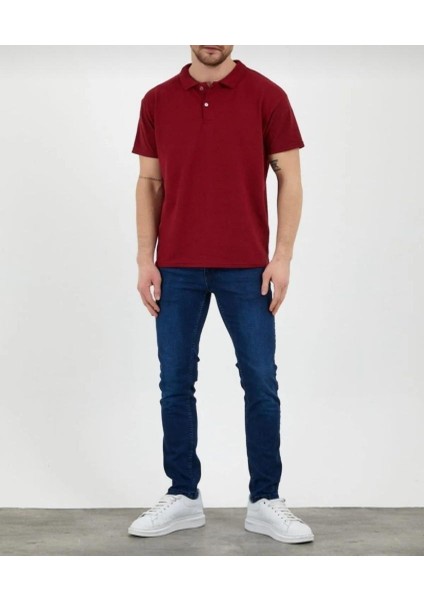 Polo Yaka Kısa Kollu Tişört Pamuklu Uzun Kol Polo Yakalı Tshirt