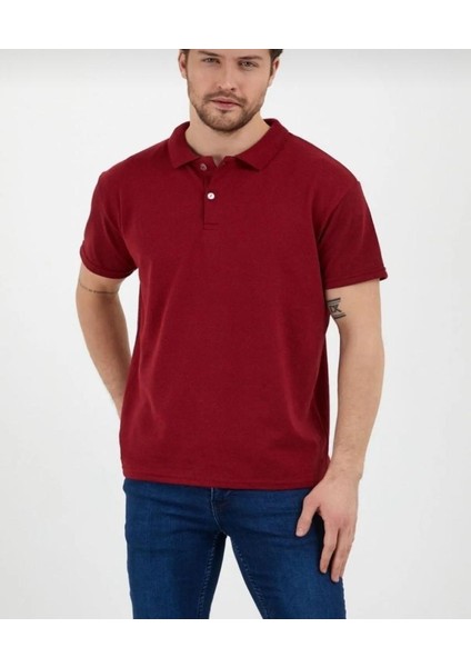 Polo Yaka Kısa Kollu Tişört Pamuklu Uzun Kol Polo Yakalı Tshirt