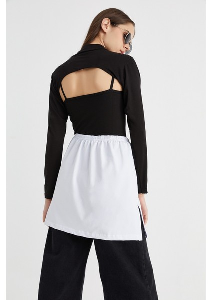 Beyaz Penye Içlik Etek fırsatları