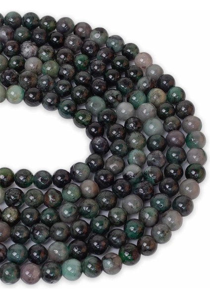 6 mm Zümrüt Taşı Dizi Aaa