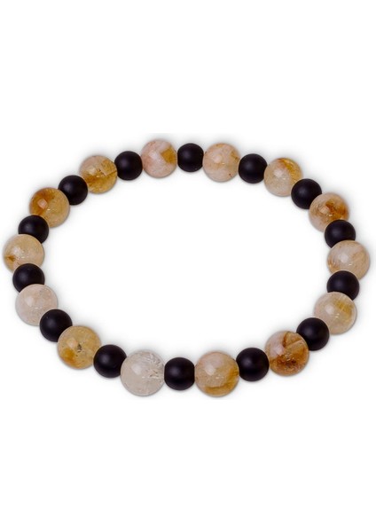 Sitrin ve Oniks Taşı Bileklik fiyatları