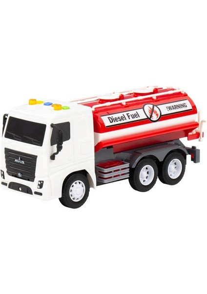 1:16 Sesli ve Işıklı City Tanker - Beyaz