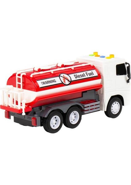 1:16 Sesli ve Işıklı City Tanker - Beyaz fiyatları