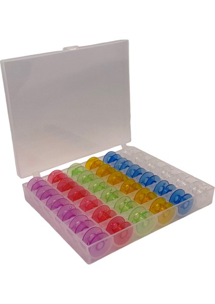 Ev Tipi Aile Dikiş Makinesi Plastik Geniş Masura Renkli (Kutulu) / HM2518M 36ADET