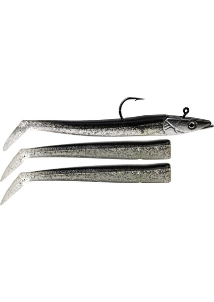 Sandeel Soft Lure 10 cm 14 gr Silver