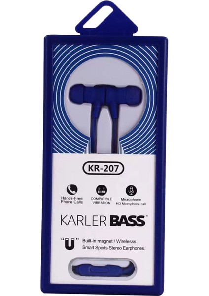 KR-207 Mıknatıslı Kablolu Kulaklık