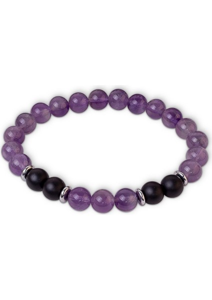 Ametist ve Oniks Taşı Bileklik fiyatları