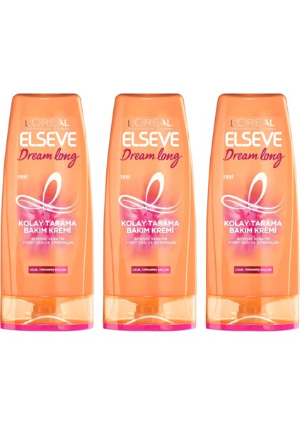 Dream Long Onarıcı Şampuan 360 ml x 3 Adet