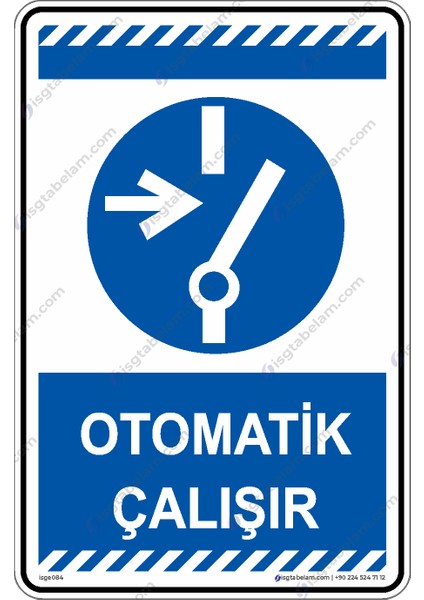 Otomatik Çalışır/25x35cm/Etiket