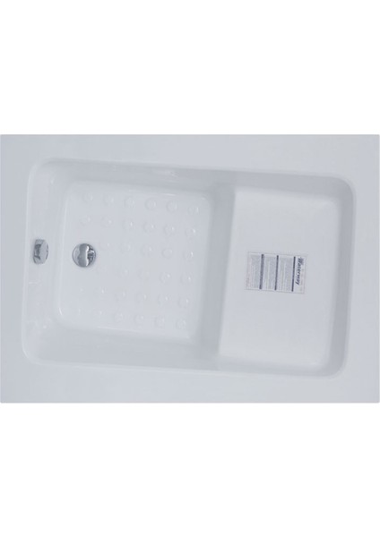 Madison Oturmalı Mini Dikdörtgen Küvet 120x80, H43 (Gövde + Metal Ayak + 4 Yön Panel) fiyatları