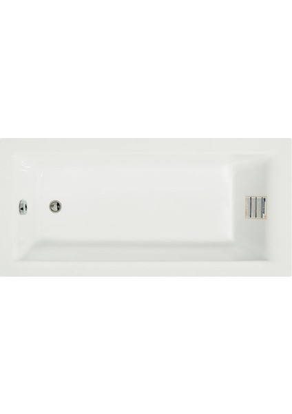 İllionis Mini Dikdörtgen Küvet 150x70, H43 (Gövde + Metal Ayak + Ön-yan Panel)