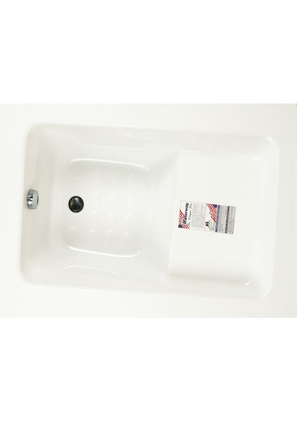 Kentucky Oturmalı Dikdörtgen Küvet 120x80, H55 (Gövde + Metal Ayak + Ön Panel)