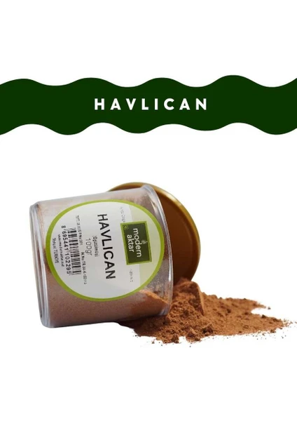 Modern Aktar Doğal Havlıcan Toz (Öğütülmüş) 100 gr