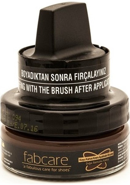 1001 Fabcare Krem Deri Boya Cam Kavanoz 50 ml-Kahverengi modelleri