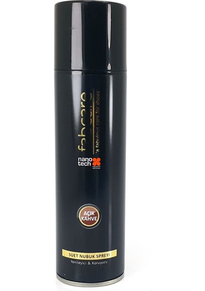 3011 Fabcare Süet Nubuk Spreyi 250 ml-Açık Kahverengi