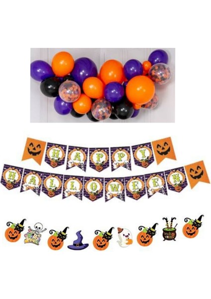 Mini Parti Mini Party Store Halloween Cadılar Bayramı Parti Seti