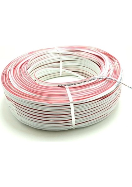 HASGÜL- 2 x 0.75 MM Yassı Kordon Kablo 100 Metre