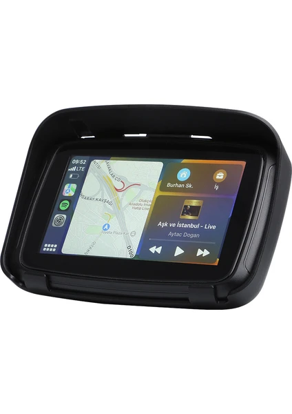 Moto Smart Navigasyon Carplay / Android Auto / Airplay 5" Motosiklet Multimedya Ekranı (DK-VA-M100)