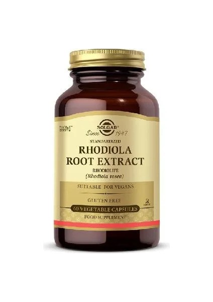 Rhodiola Root Extract 60 Kapsül