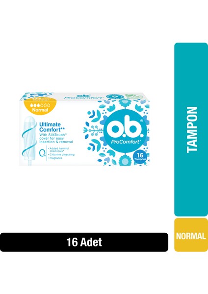 Tampon Comfort Normal 16'lı
