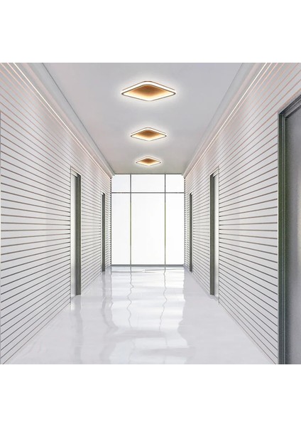 LED Avize Plafonyer Basıs Wood Kare fiyatları