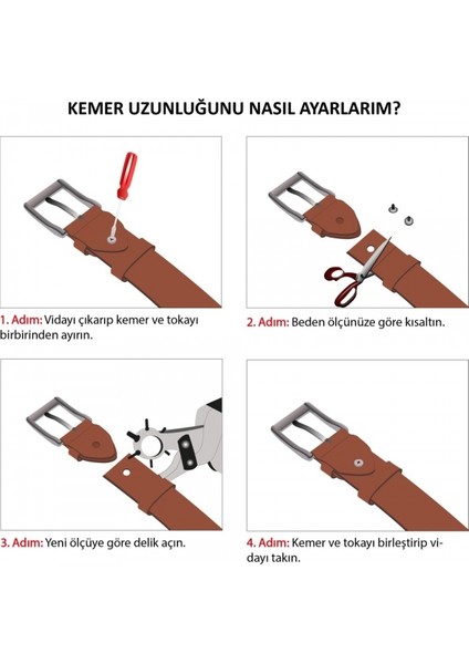 KMR1201 Çift Taraflı Klasik Gerçek Deri Kemer indirimleri