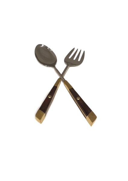P322.331634 Gold Gümüş 2li Salata Servisi fiyatları