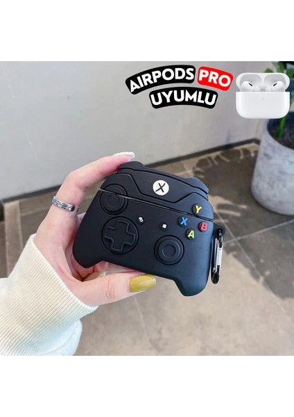 Airpods Pro Uyumlu Xbox Oyun Konsolu Figürlü Kopçalı Silikon Kulaklık Kılıfı fiyatları