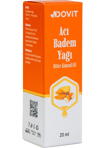 Acı Badem Yağı 20 ml