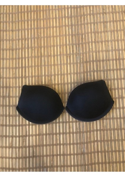 Double Dolgu Push Up Siyah Göğüs Dolgusu