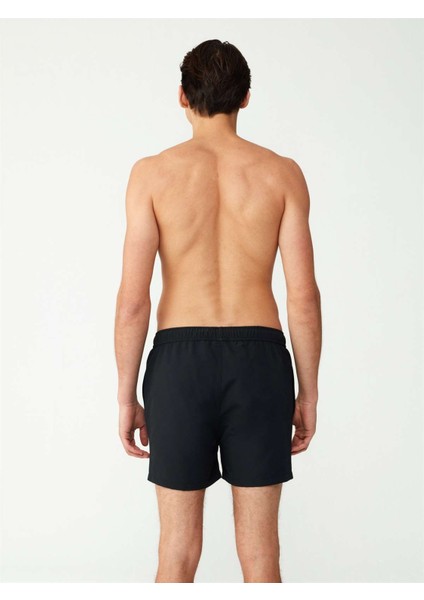 Erkek Siyah Orta Boy Deniz Şortu modelleri