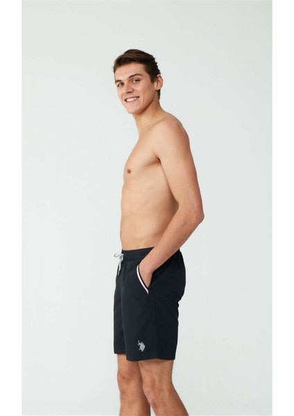 Erkek Siyah Uzun Deniz Şortu fiyatları