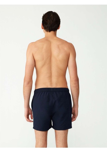 Erkek Lacivert Orta Boy Deniz Şortu modelleri
