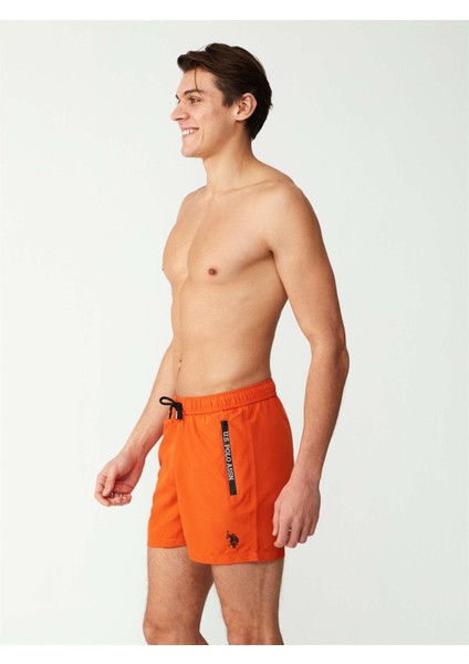 Erkek Turuncu Orta Boy Deniz Şortu fiyatları