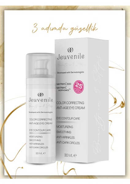 Göz Çevresi Kırışıklık, Morluk ve Şişlik Karşıtı Anti-aging Krem 30 ml (AVRUPA 25 YIL İNOVASYON ÖDÜLLÜ) - Anti-Age Eye Cream 30 ml