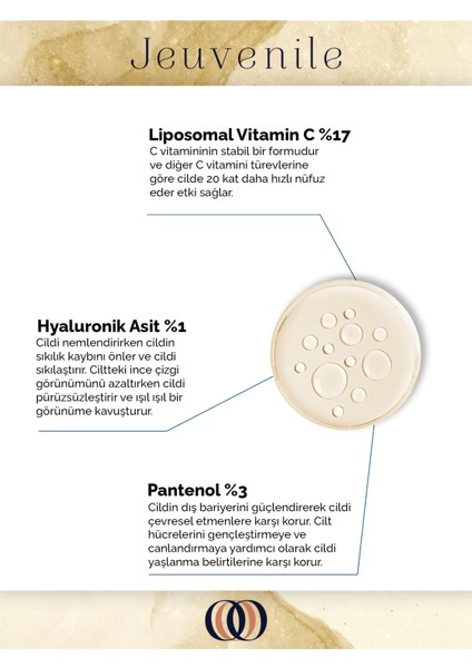 Canlandırıcı Aydınnlatıcı Liposomal Vitamin C %17  Serumu 30 ml - Vitamin C 17% Face Serum 30 ml