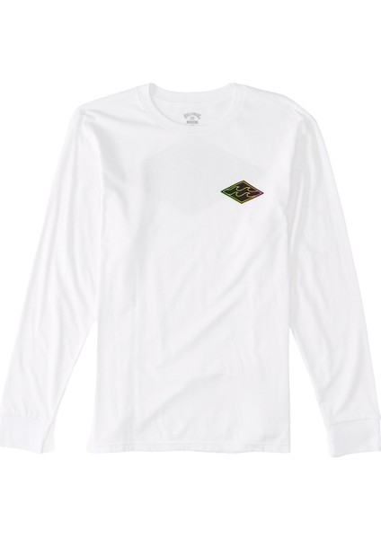 Crayon Wave Long Sleeve Erkek Tişört