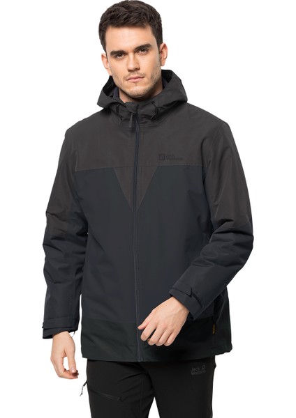 JACK WOLFSKİN DNA TUNDRA 3IN1 JACKET 1115281-6000 ERKEK Siyah Mont&Ceket fırsatları