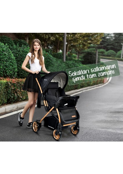 Bh-790 Gold Urbo Travel Sistem Bebek Arabası