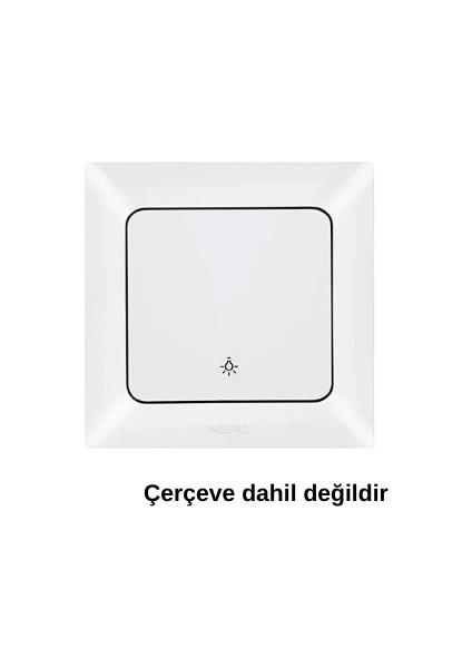 Aras Light Anahtar- Beyaz