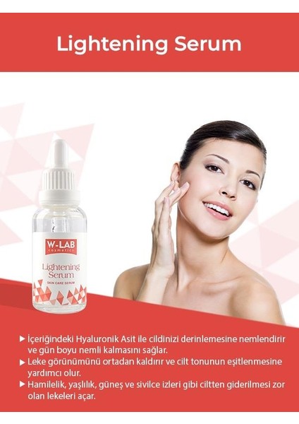 Kozmetik Lightening Serum 30 ml