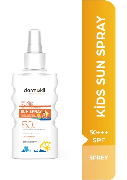 50+++Spf Yüksek Koruyucu Çocuk Güneş Spreyi 200 ml