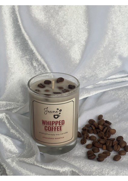 Jeane Candles Gerçek Kahve Çekirdekleri Çikolata Kokulu Kahve Rüyası Mum modelleri