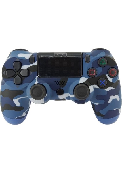 Ps4 Doubleshock ile Uyumlu Kablosuz Analog Oyun Kolu Kamuflaj Desenli Coverzone Ps4 ile Uyumlu Wireless Kontrol Doubleshock