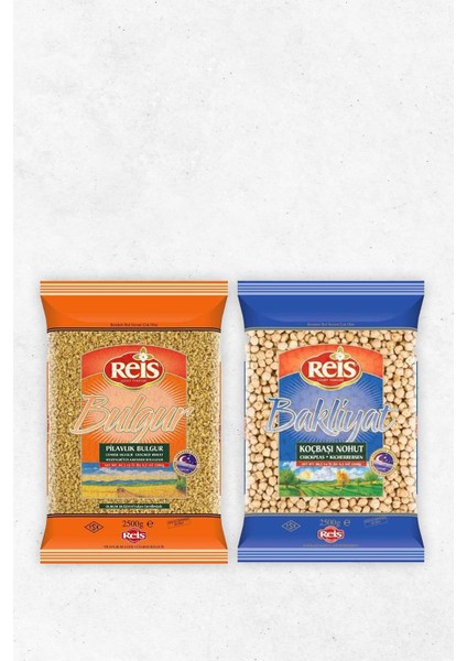 Pilavlık Bulgur 2,5 kg ve Koçbaşı Nohut 2,5 kg