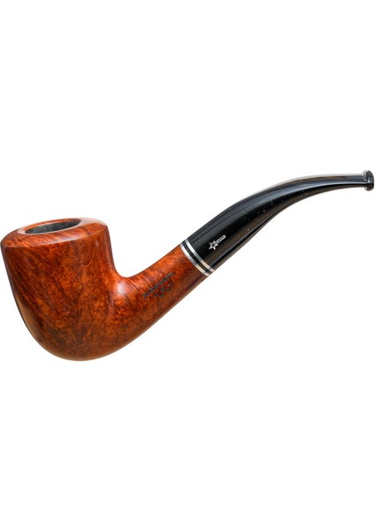 Kuruklu Yıldız 451 9mm. Filtreli Akrilik Saplı Pipo